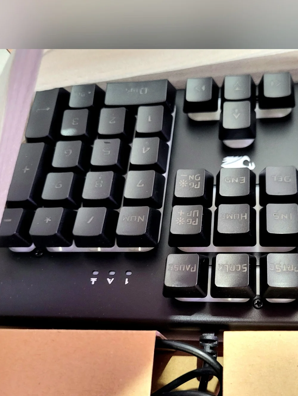 RGB Backlit Mechanical Gaming Keyboard - Black